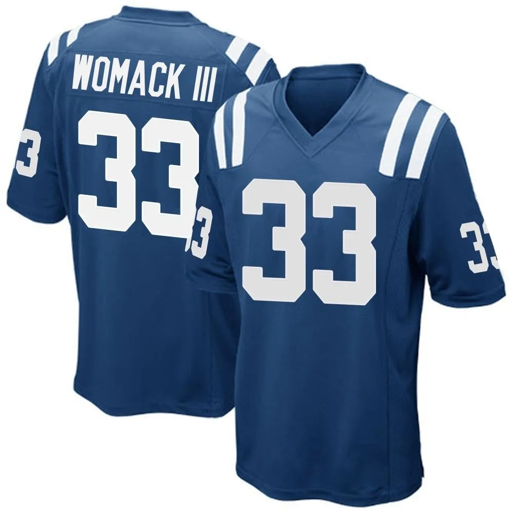 Men's Indianapolis Colts Samuel Womack Iii Nike Team Color Game Royal Blue Jersey Men's Indianapolis Colts Samuel Womack Iii Nike Team Color Game Royal Blue Jersey