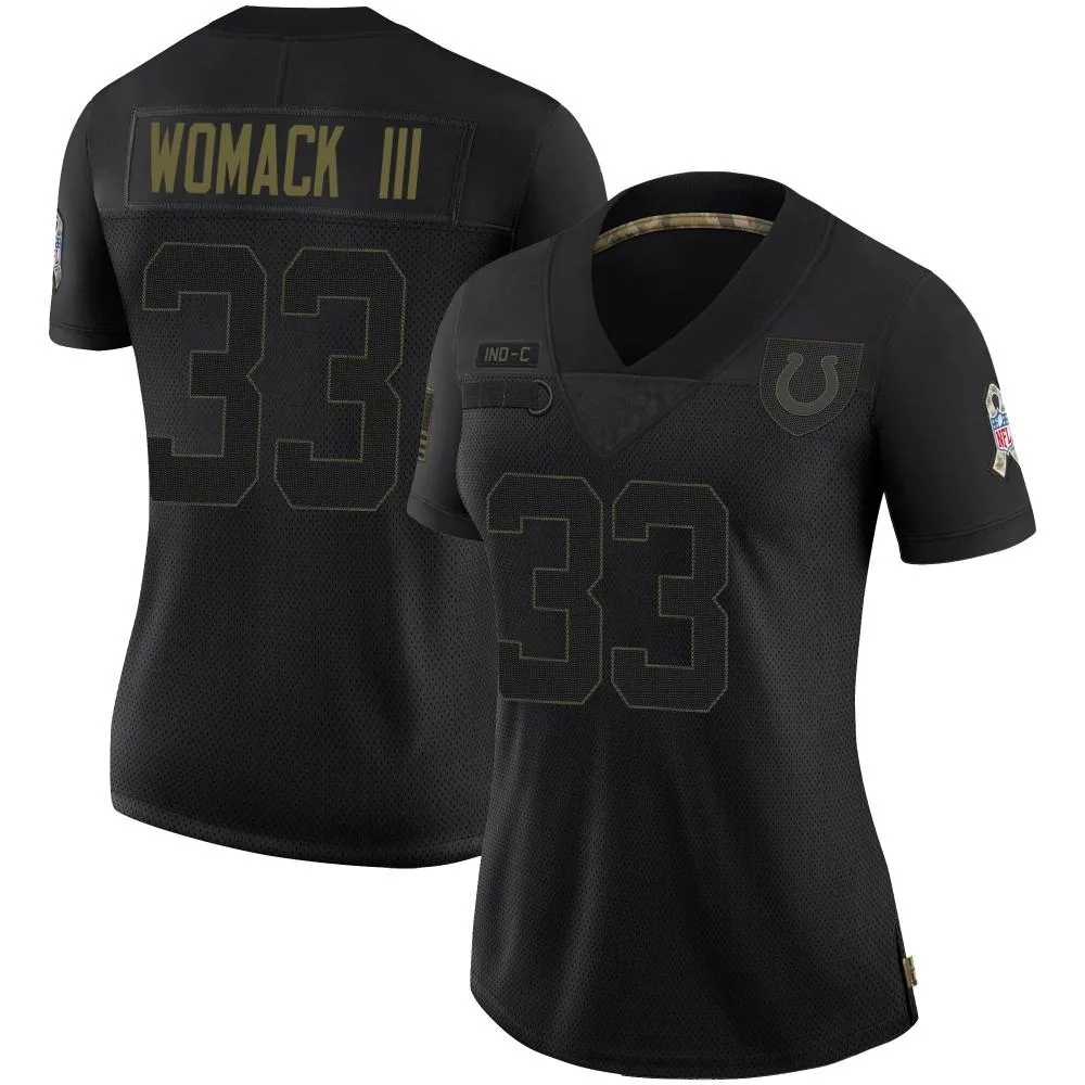 Women's Indianapolis Colts Samuel Womack Iii Nike 2020 Salute To Service Limited Black Jersey Women's Indianapolis Colts Samuel Womack Iii Nike 2020 Salute To Service Limited Black Jersey