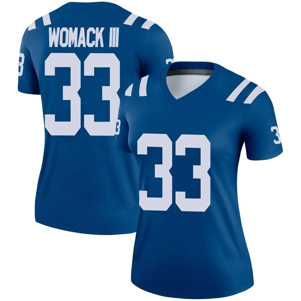 Women's Indianapolis Colts Samuel Womack Iii Nike Legend Royal Jersey Women's Indianapolis Colts Samuel Womack Iii Nike Legend Royal Jersey