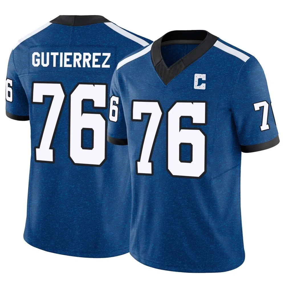 Men's Indianapolis Colts Sebastian Gutierrez Nike Indiana Nights Alternate Vapor F.U.S.E. Limited Royal Jersey Men's Indianapolis Colts Sebastian Gutierrez Nike Indiana Nights Alternate Vapor F.U.S.E. Limited Royal Jersey