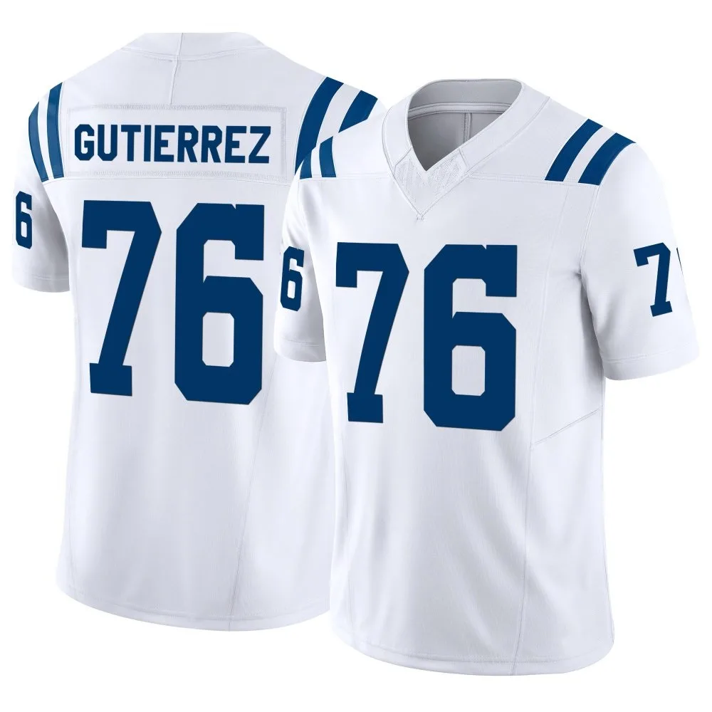 Men's Indianapolis Colts Sebastian Gutierrez Nike Vapor F.U.S.E. Limited White Jersey Men's Indianapolis Colts Sebastian Gutierrez Nike Vapor F.U.S.E. Limited White Jersey