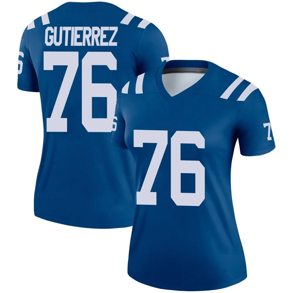 Women's Indianapolis Colts Sebastian Gutierrez Nike Legend Royal Jersey Women's Indianapolis Colts Sebastian Gutierrez Nike Legend Royal Jersey