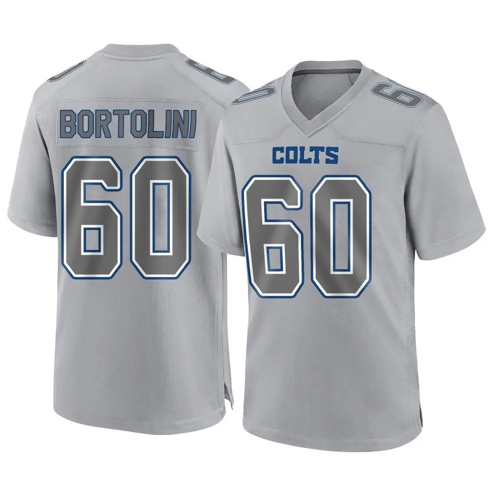 Men's Indianapolis Colts Tanor Bortolini Nike Atmosphere Fashion Game Gray Jersey Men's Indianapolis Colts Tanor Bortolini Nike Atmosphere Fashion Game Gray Jersey