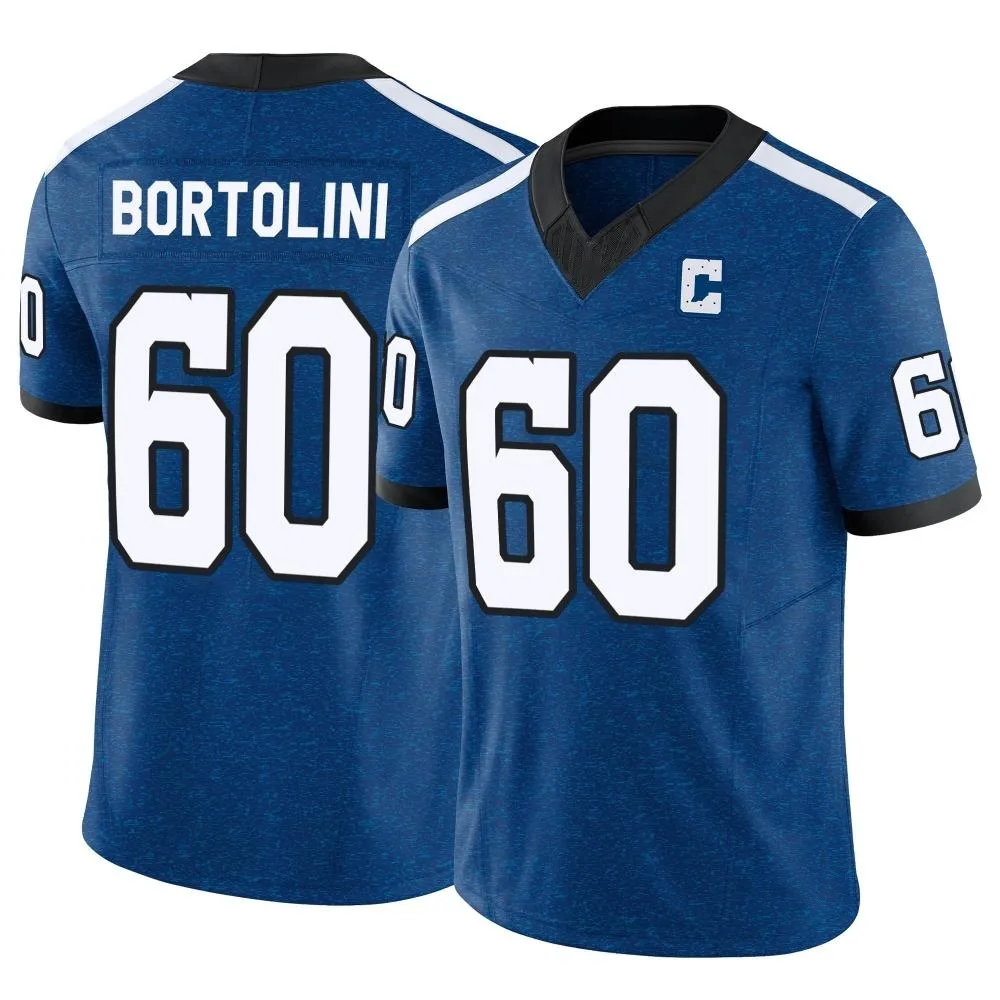 Men's Indianapolis Colts Tanor Bortolini Nike Indiana Nights Alternate Vapor F.U.S.E. Limited Royal Jersey Men's Indianapolis Colts Tanor Bortolini Nike Indiana Nights Alternate Vapor F.U.S.E. Limited Royal Jersey