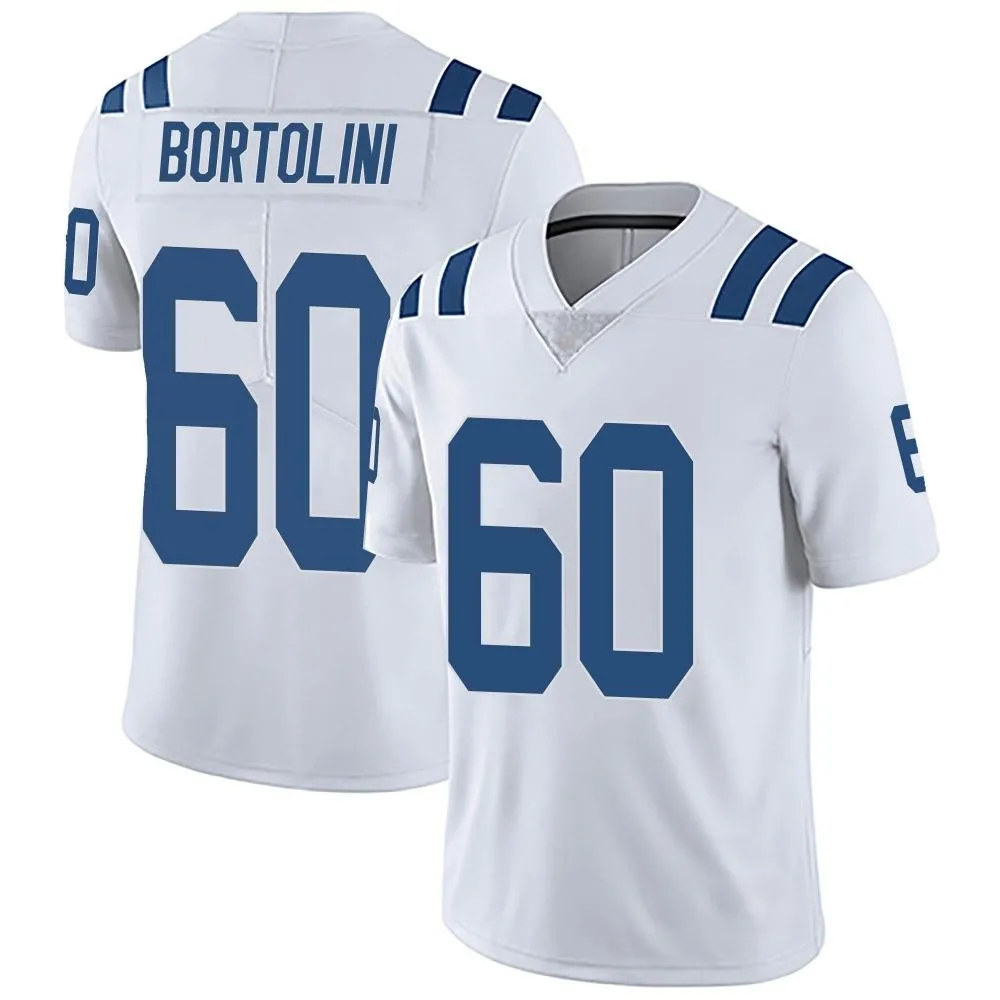 Men's Indianapolis Colts Tanor Bortolini Nike Vapor Untouchable Limited White Jersey Men's Indianapolis Colts Tanor Bortolini Nike Vapor Untouchable Limited White Jersey
