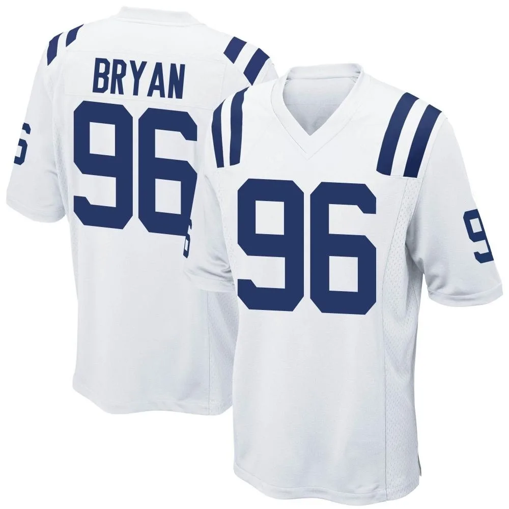 Men's Indianapolis Colts Taven Bryan Nike Game White Jersey Men's Indianapolis Colts Taven Bryan Nike Game White Jersey
