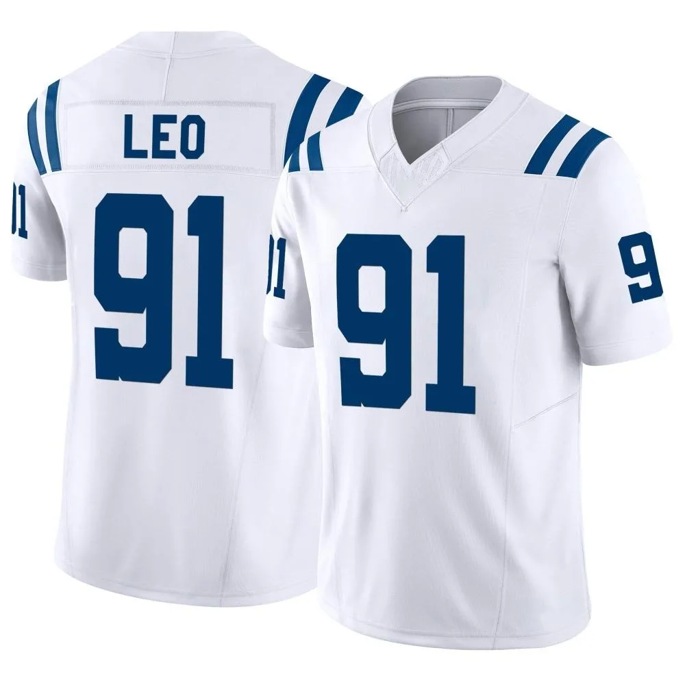 Men's Indianapolis Colts Titus Leo Nike Vapor F.U.S.E. Limited White Jersey Men's Indianapolis Colts Titus Leo Nike Vapor F.U.S.E. Limited White Jersey
