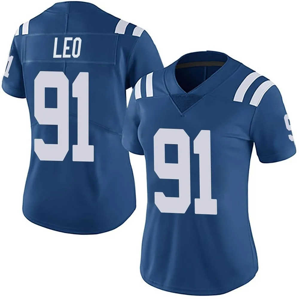 Women's Indianapolis Colts Titus Leo Nike Team Color Vapor Untouchable Limited Royal Jersey Women's Indianapolis Colts Titus Leo Nike Team Color Vapor Untouchable Limited Royal Jersey