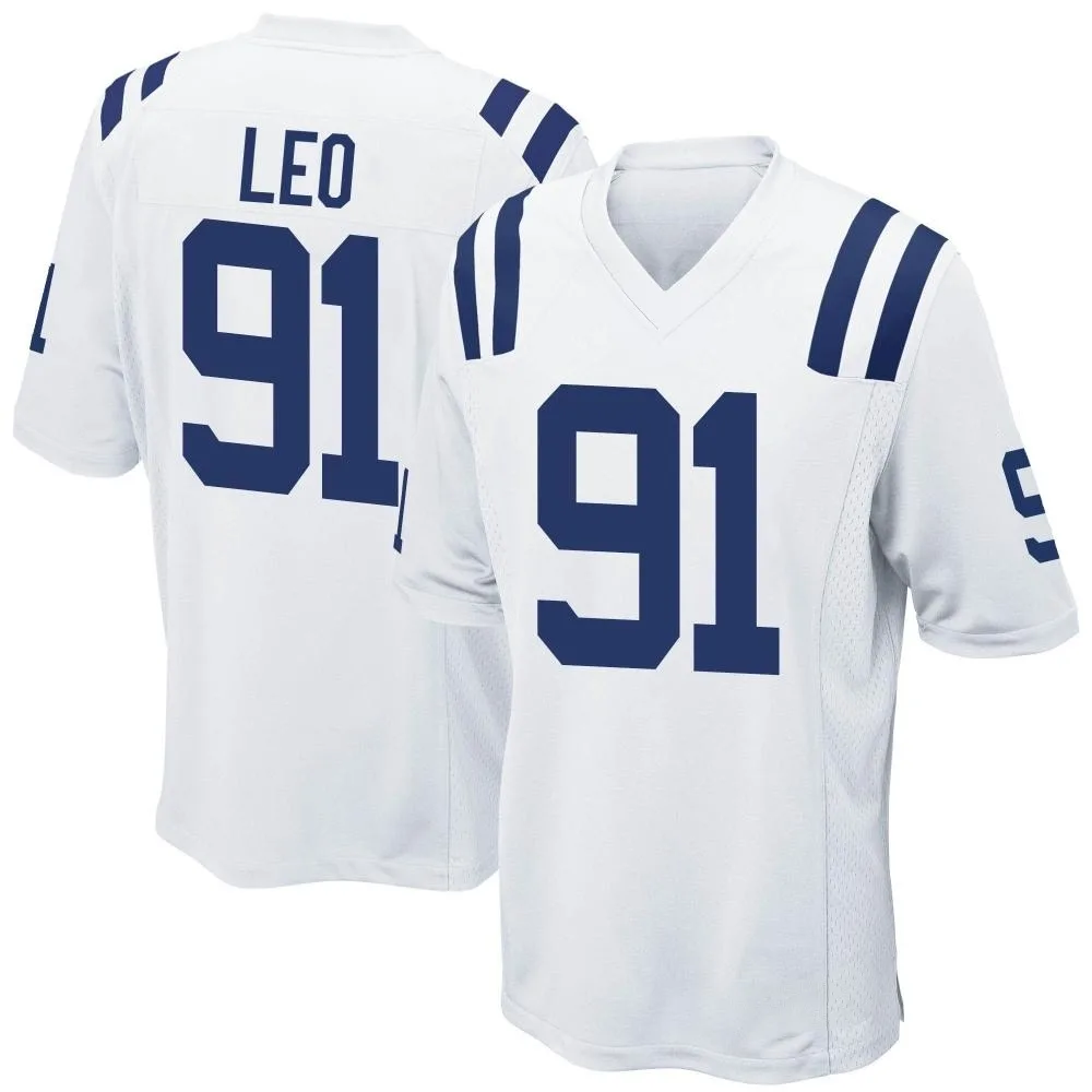 Youth Indianapolis Colts Titus Leo Nike Game White Jersey Youth Indianapolis Colts Titus Leo Nike Game White Jersey