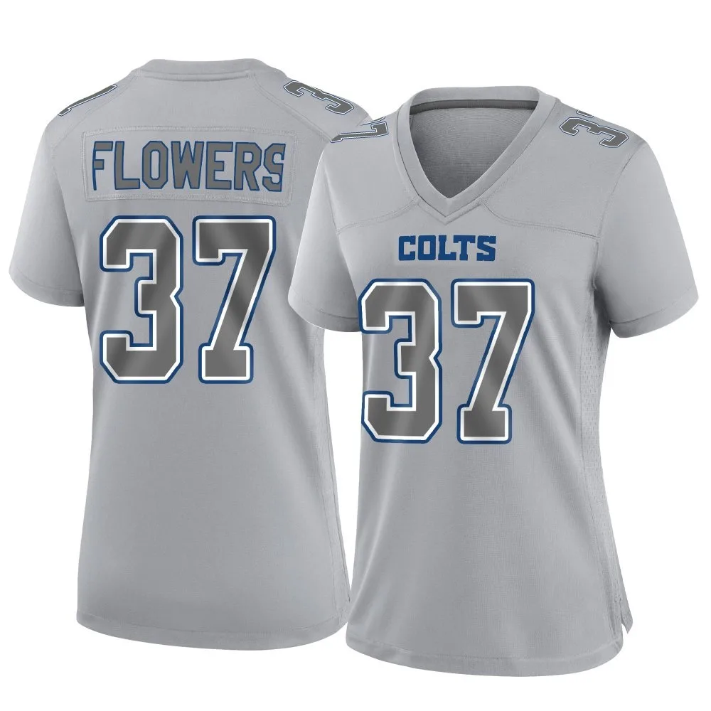 Women's Indianapolis Colts Tre Flowers Nike Atmosphere Fashion Game Gray Jersey Women's Indianapolis Colts Tre Flowers Nike Atmosphere Fashion Game Gray Jersey