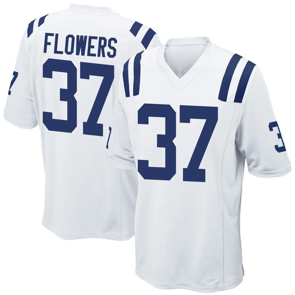 Youth Indianapolis Colts Tre Flowers Nike Game White Jersey Youth Indianapolis Colts Tre Flowers Nike Game White Jersey