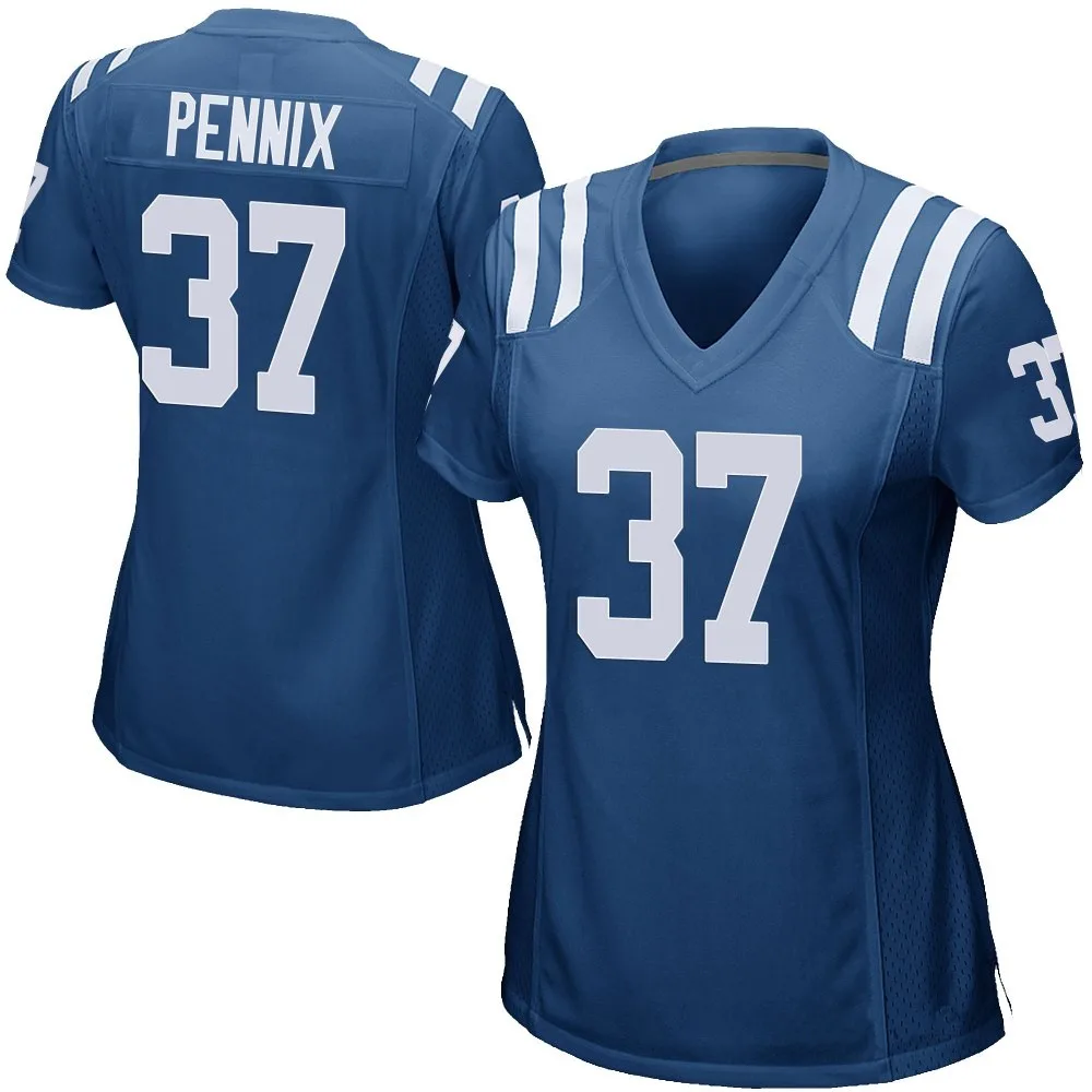 Women's Indianapolis Colts Trent Pennix Nike Team Color Game Royal Blue Jersey Women's Indianapolis Colts Trent Pennix Nike Team Color Game Royal Blue Jersey