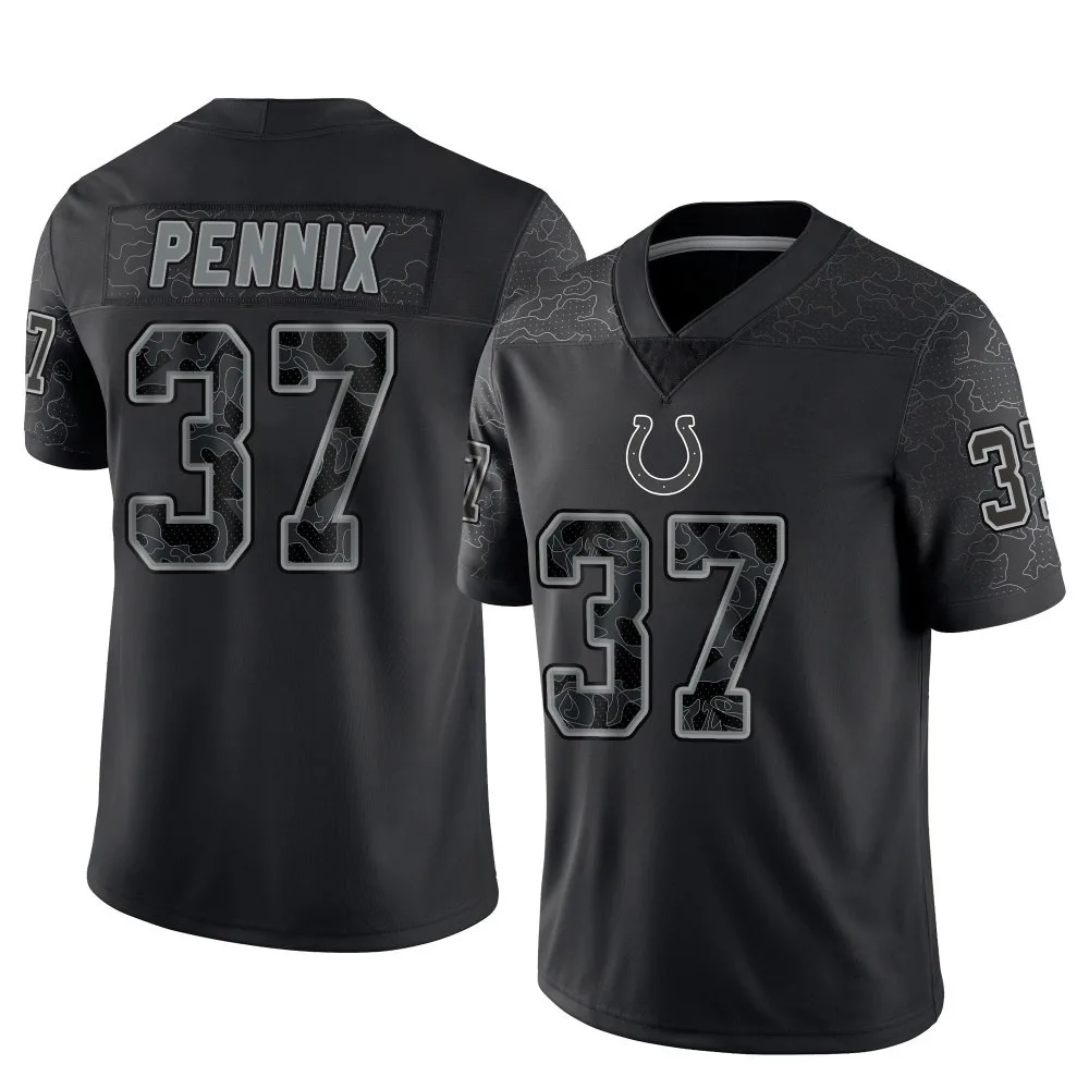 Youth Indianapolis Colts Trent Pennix Nike Reflective Limited Black Jersey Youth Indianapolis Colts Trent Pennix Nike Reflective Limited Black Jersey