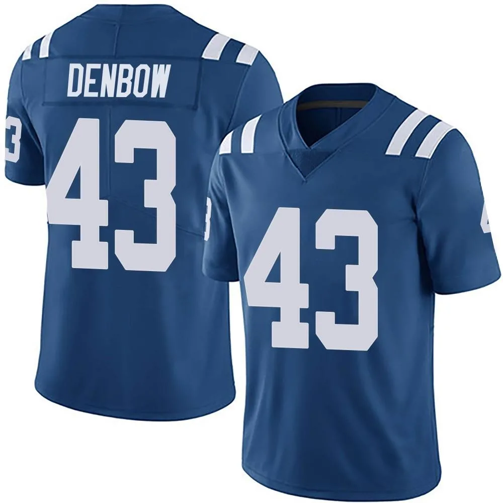 Men's Indianapolis Colts Trevor Denbow Nike Team Color Vapor Untouchable Limited Royal Jersey Men's Indianapolis Colts Trevor Denbow Nike Team Color Vapor Untouchable Limited Royal Jersey