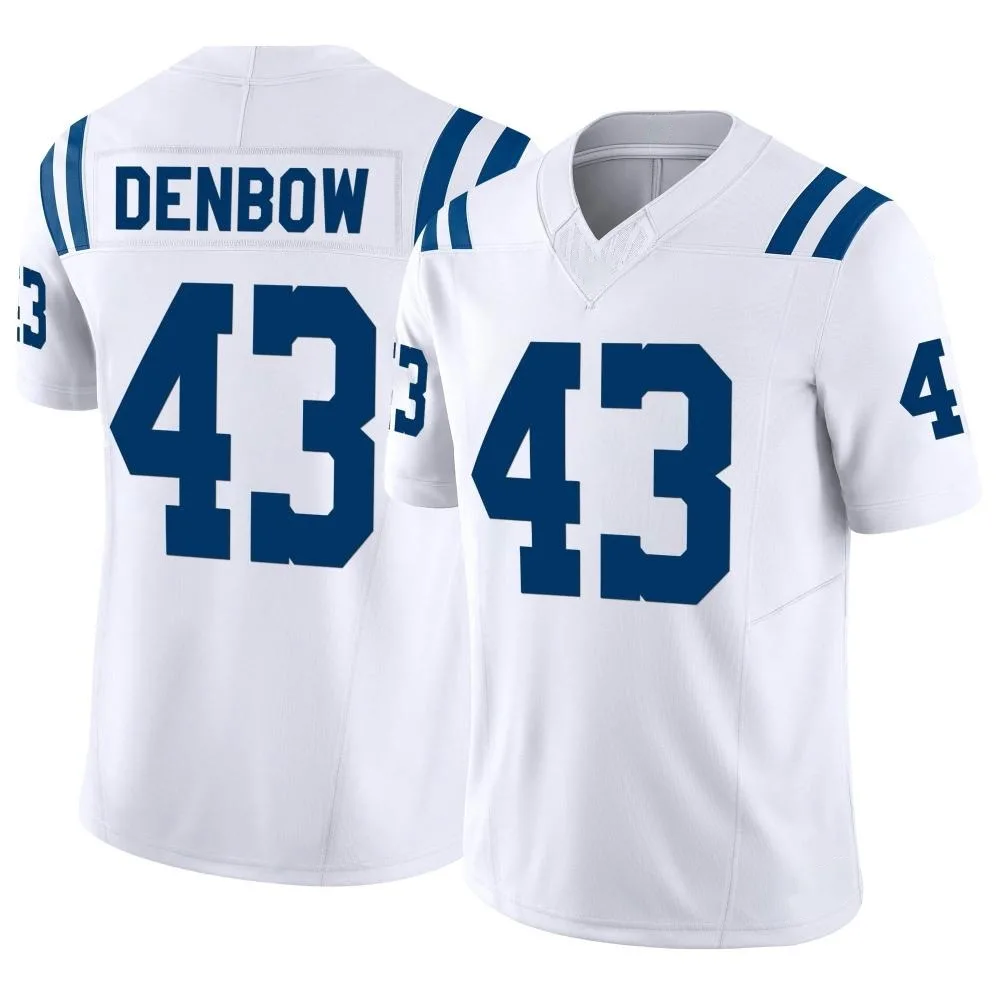 Men's Indianapolis Colts Trevor Denbow Nike Vapor F.U.S.E. Limited White Jersey Men's Indianapolis Colts Trevor Denbow Nike Vapor F.U.S.E. Limited White Jersey