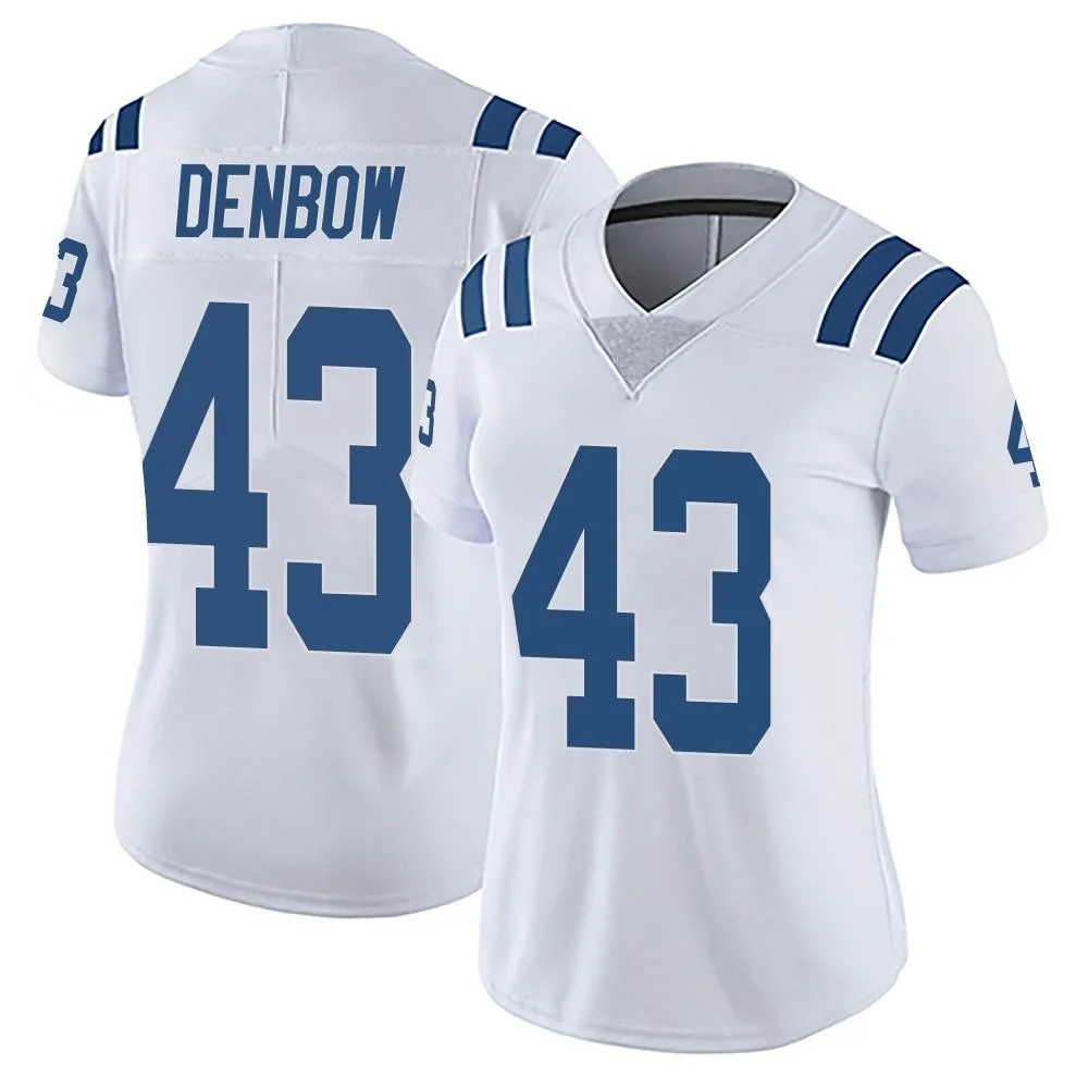 Women's Indianapolis Colts Trevor Denbow Nike Vapor Untouchable Limited White Jersey Women's Indianapolis Colts Trevor Denbow Nike Vapor Untouchable Limited White Jersey