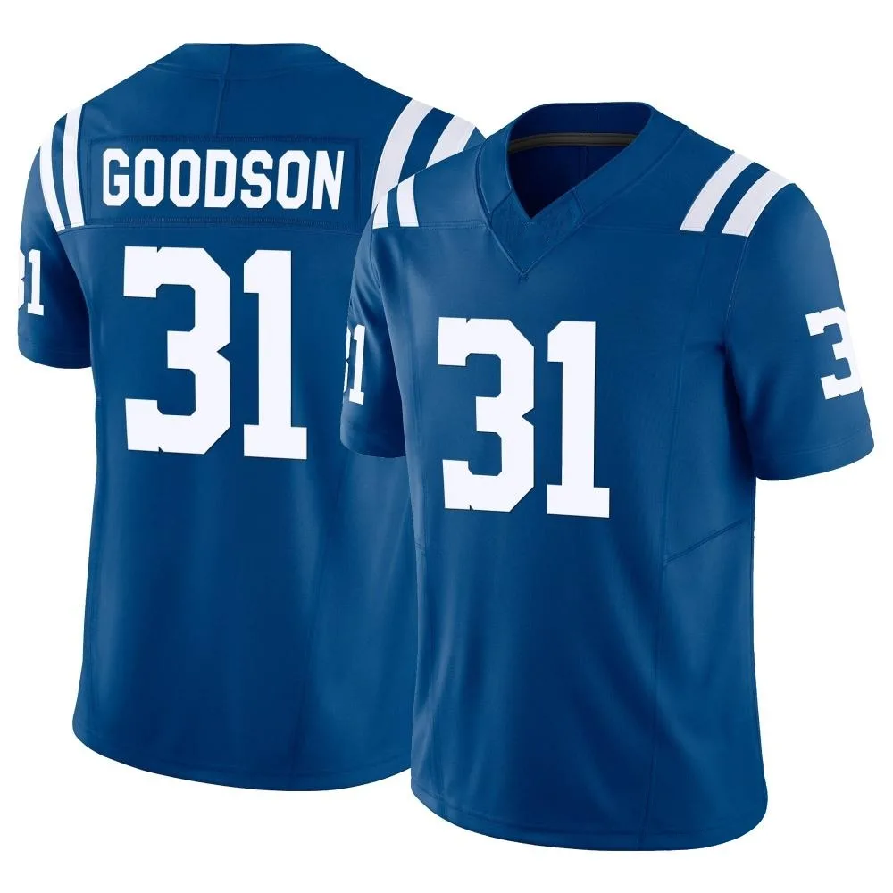 Men's Indianapolis Colts Tyler Goodson Nike Vapor F.U.S.E. Limited Royal Jersey Men's Indianapolis Colts Tyler Goodson Nike Vapor F.U.S.E. Limited Royal Jersey
