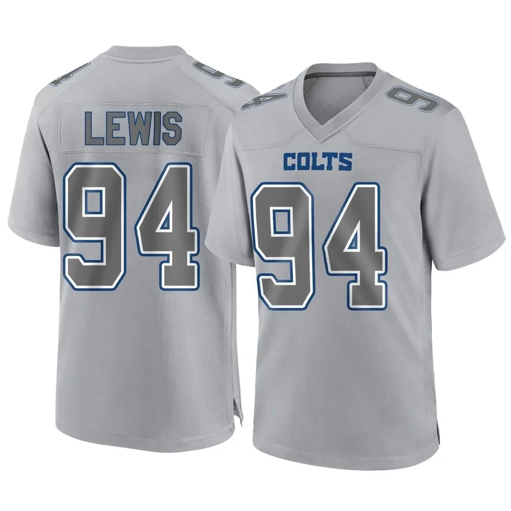 Men's Indianapolis Colts Tyquan Lewis Nike Atmosphere Fashion Game Gray Jersey Men's Indianapolis Colts Tyquan Lewis Nike Atmosphere Fashion Game Gray Jersey