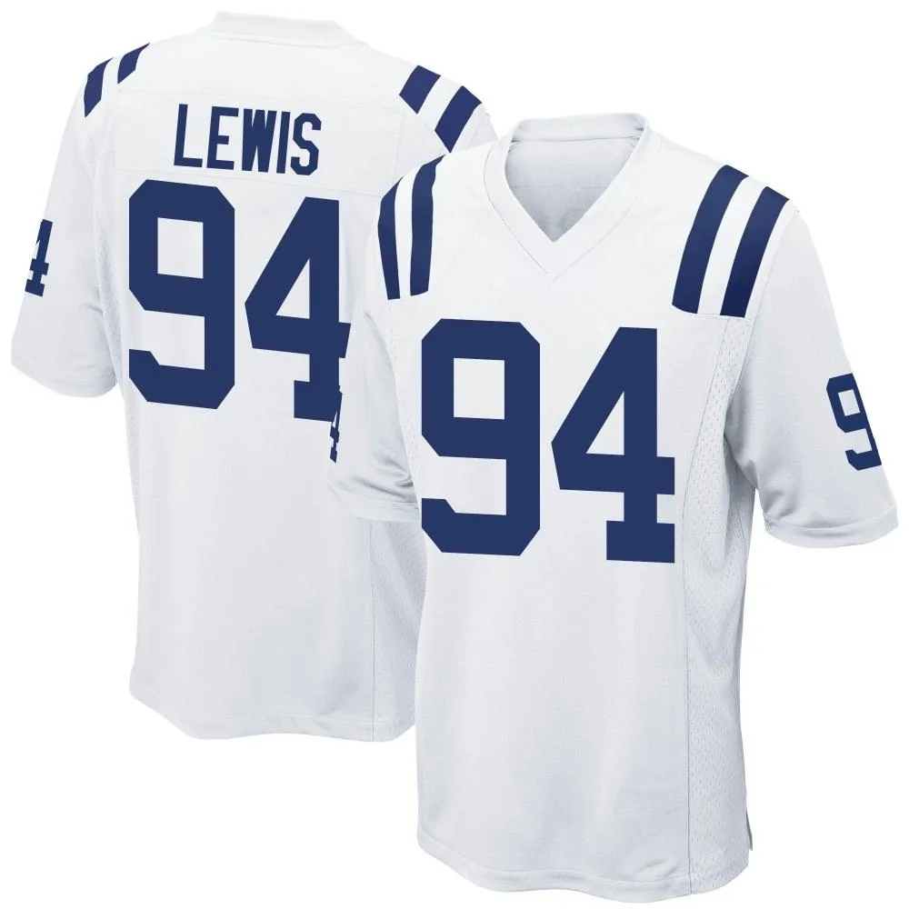 Youth Indianapolis Colts Tyquan Lewis Nike Game White Jersey Youth Indianapolis Colts Tyquan Lewis Nike Game White Jersey
