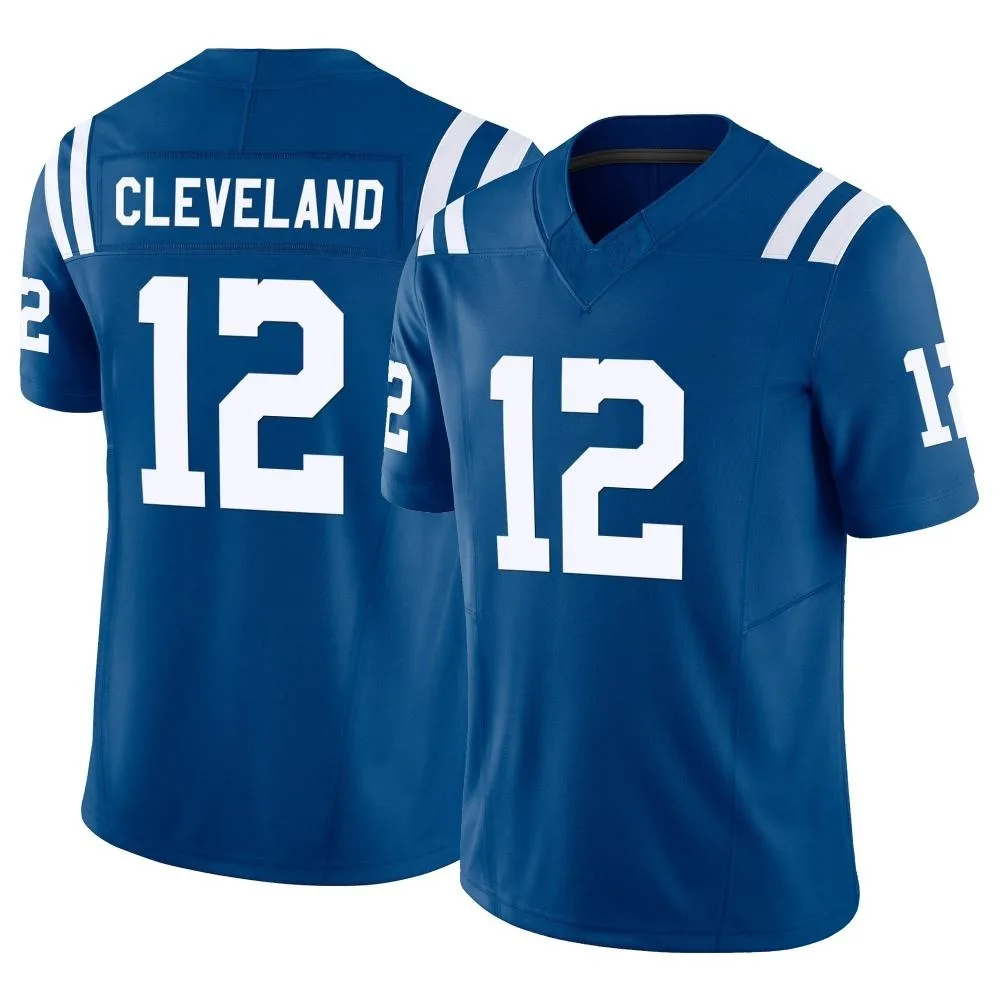 Men's Indianapolis Colts Tyrie Cleveland Nike Vapor F.U.S.E. Limited Royal Jersey Men's Indianapolis Colts Tyrie Cleveland Nike Vapor F.U.S.E. Limited Royal Jersey