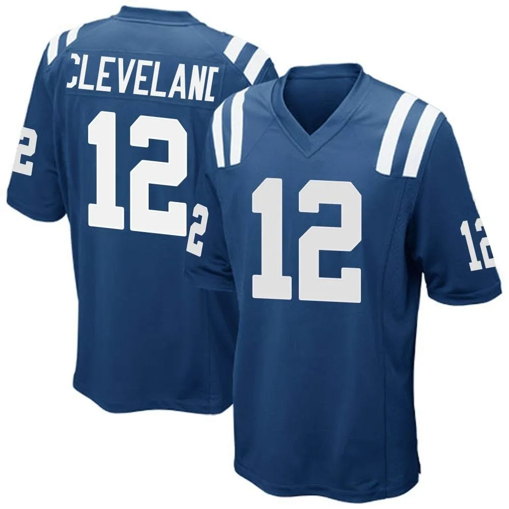 Youth Indianapolis Colts Tyrie Cleveland Nike Team Color Game Royal Blue Jersey Youth Indianapolis Colts Tyrie Cleveland Nike Team Color Game Royal Blue Jersey