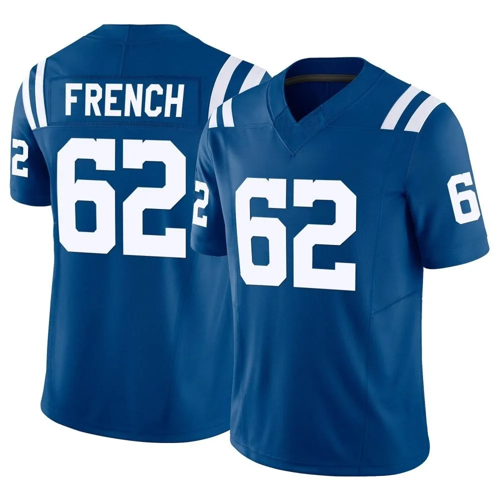 Men's Indianapolis Colts Wesley French Nike Vapor F.U.S.E. Limited Royal Jersey Men's Indianapolis Colts Wesley French Nike Vapor F.U.S.E. Limited Royal Jersey