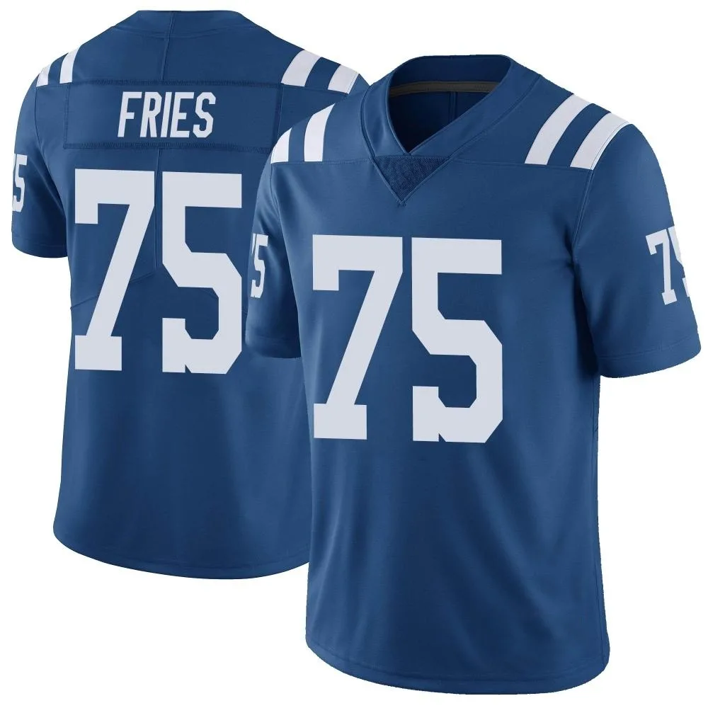 Men's Indianapolis Colts Will Fries Nike Color Rush Vapor Untouchable Limited Royal Jersey Men's Indianapolis Colts Will Fries Nike Color Rush Vapor Untouchable Limited Royal Jersey