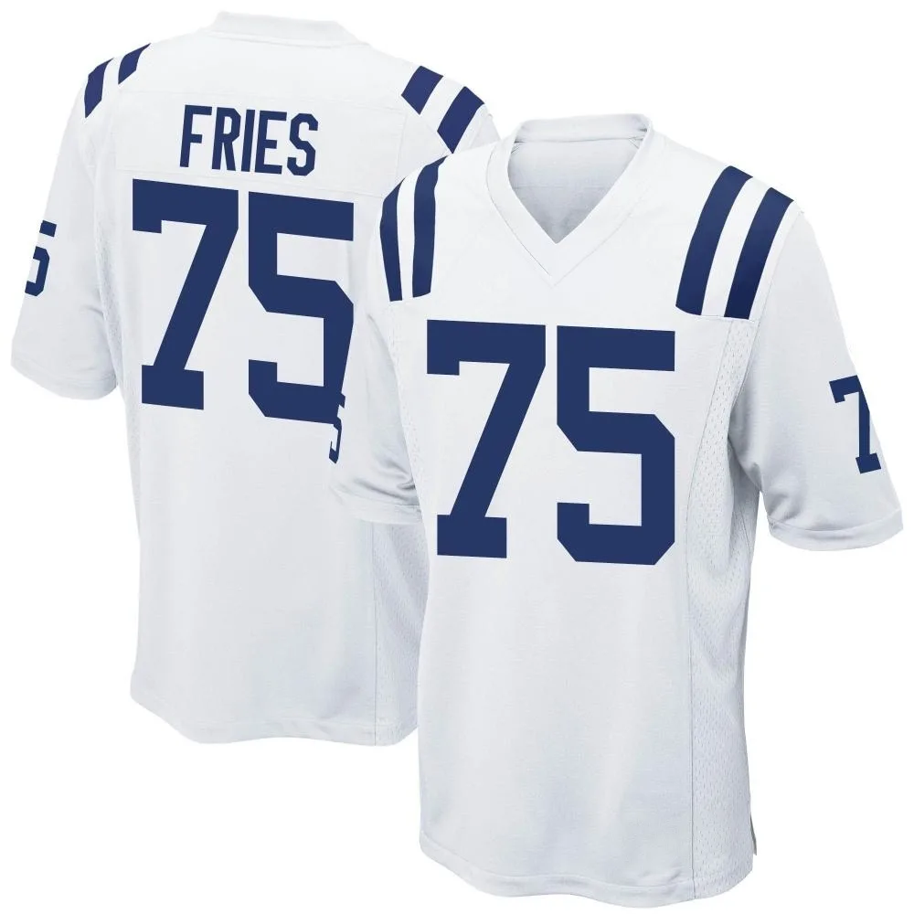 Men's Indianapolis Colts Will Fries Nike Game White Jersey Men's Indianapolis Colts Will Fries Nike Game White Jersey