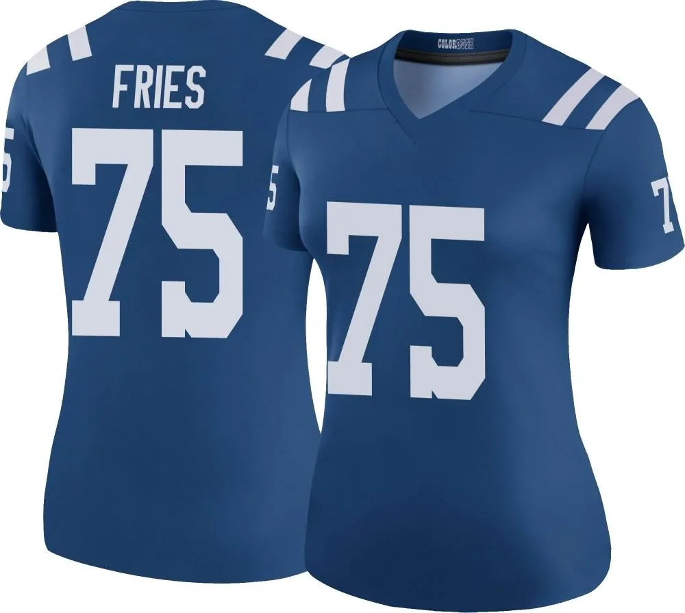 Women's Indianapolis Colts Will Fries Nike Color Rush Legend Royal Jersey Women's Indianapolis Colts Will Fries Nike Color Rush Legend Royal Jersey