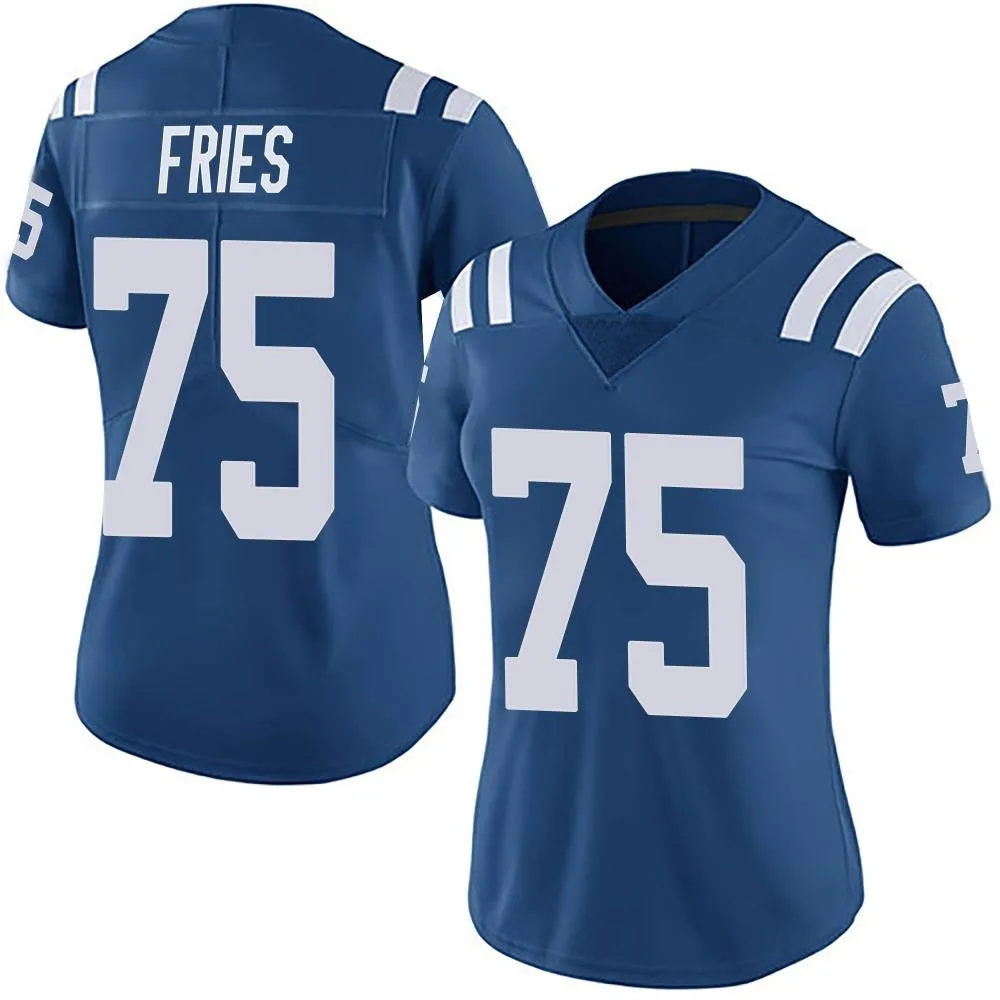 Women's Indianapolis Colts Will Fries Nike Team Color Vapor Untouchable Limited Royal Jersey Women's Indianapolis Colts Will Fries Nike Team Color Vapor Untouchable Limited Royal Jersey