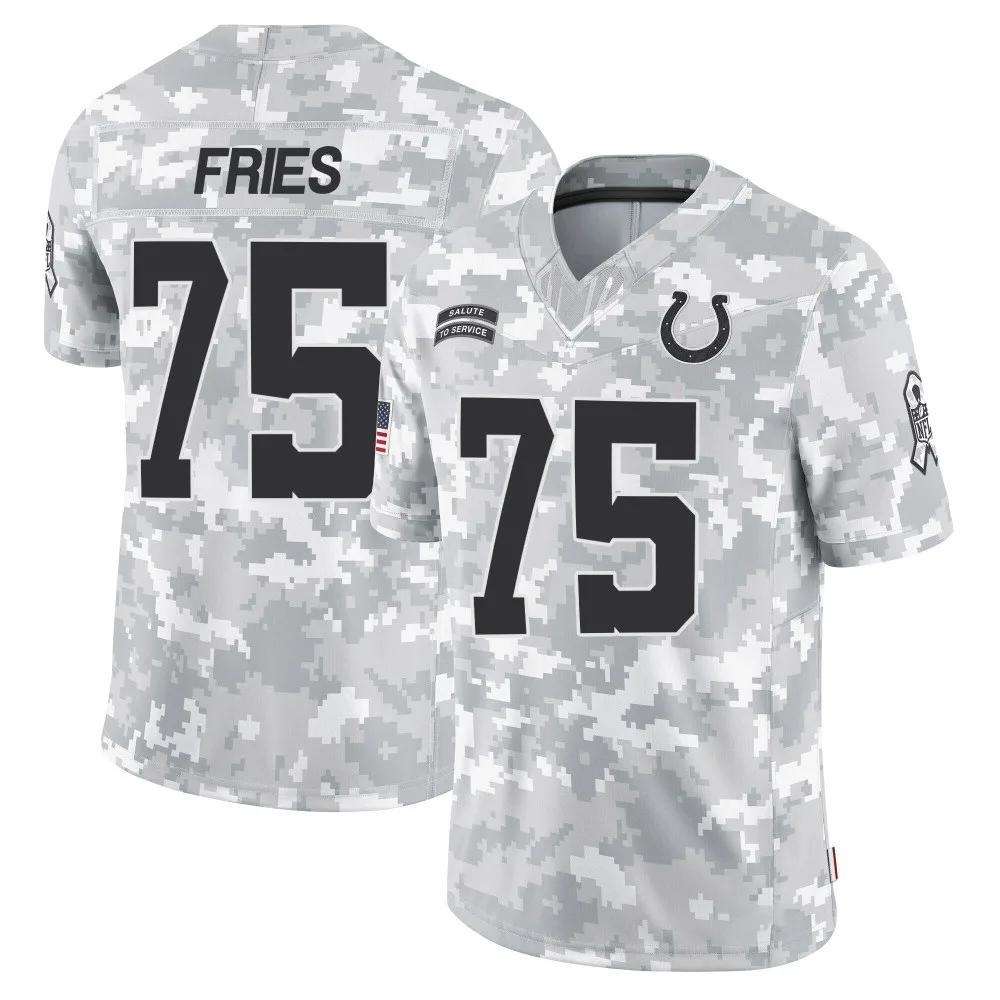 Youth Indianapolis Colts Will Fries Nike 2024 Salute to Service Limited Arctic Camo Jersey Youth Indianapolis Colts Will Fries Nike 2024 Salute to Service Limited Arctic Camo Jersey