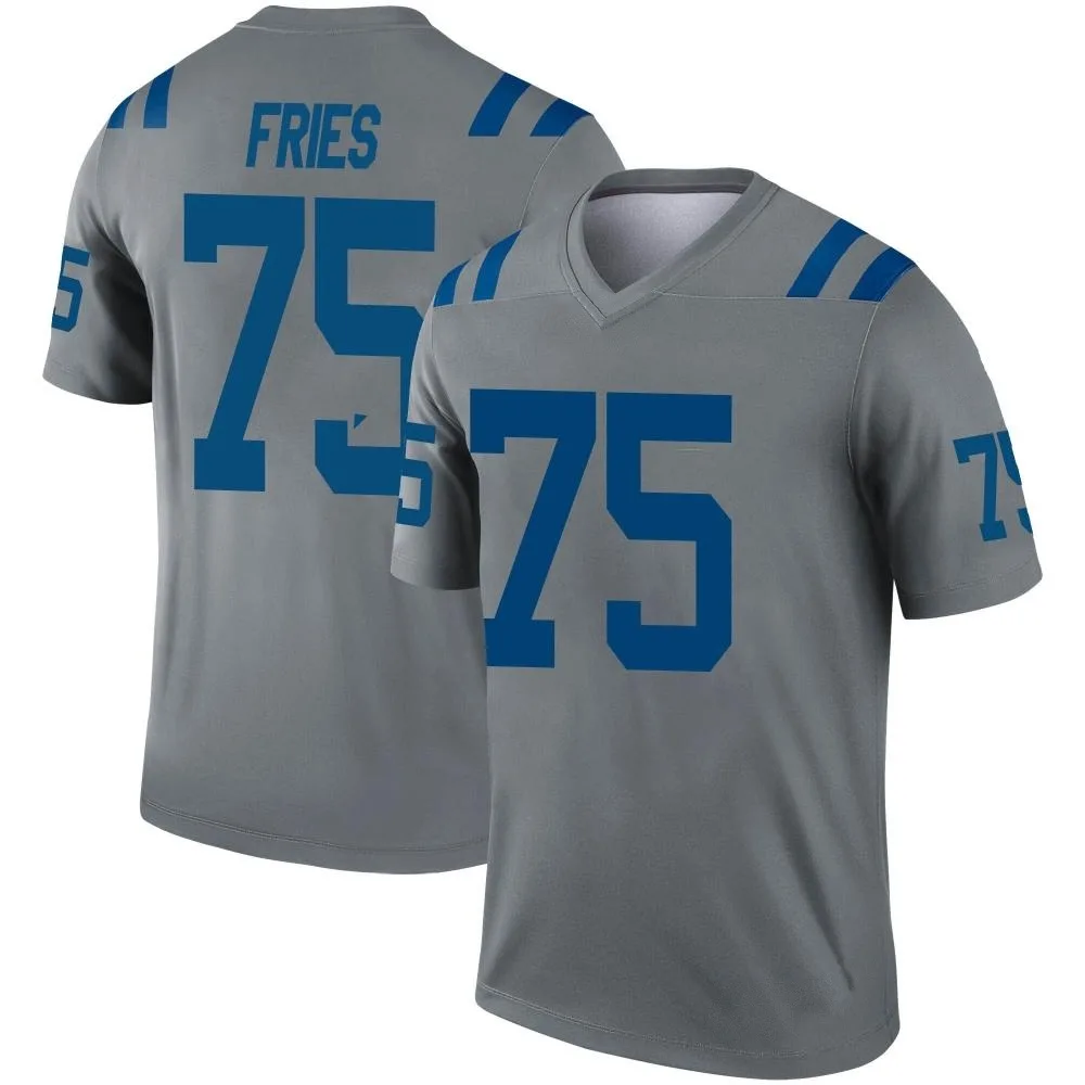 Youth Indianapolis Colts Will Fries Nike Inverted Legend Gray Jersey Youth Indianapolis Colts Will Fries Nike Inverted Legend Gray Jersey