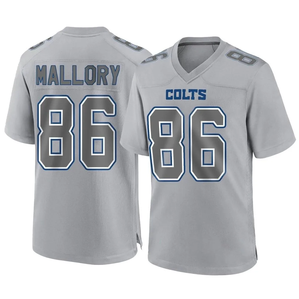 Men's Indianapolis Colts Will Mallory Nike Atmosphere Fashion Game Gray Jersey Men's Indianapolis Colts Will Mallory Nike Atmosphere Fashion Game Gray Jersey