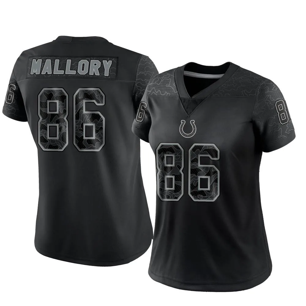 Women's Indianapolis Colts Will Mallory Nike Reflective Limited Black Jersey Women's Indianapolis Colts Will Mallory Nike Reflective Limited Black Jersey