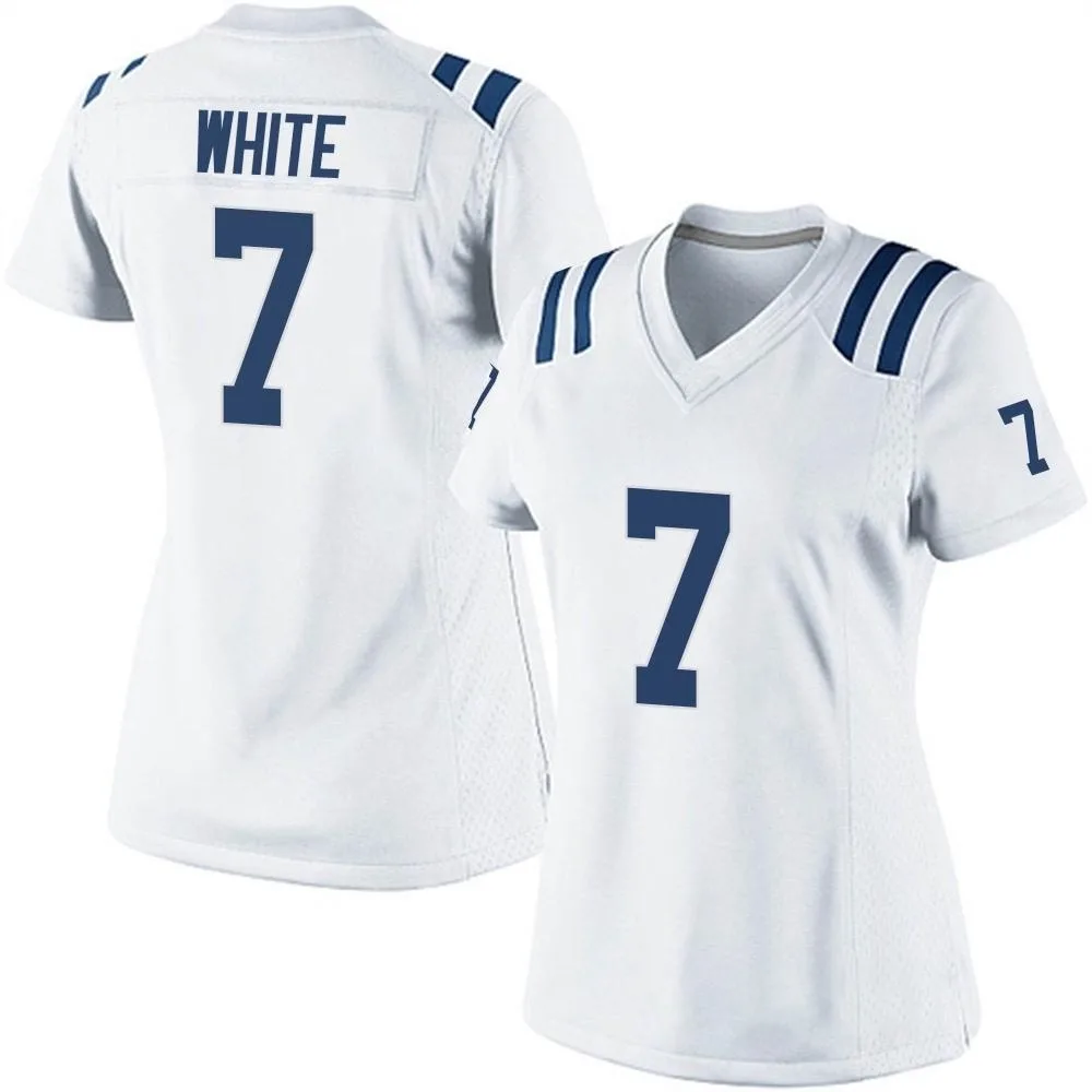 Women's Indianapolis Colts Xavier White Nike Game White Jersey Women's Indianapolis Colts Xavier White Nike Game White Jersey