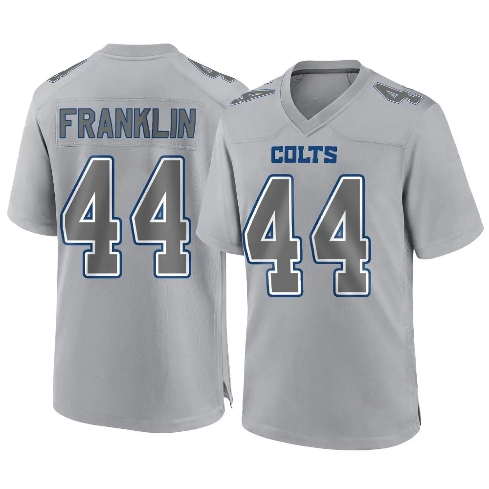 Men's Indianapolis Colts Zaire Franklin Nike Atmosphere Fashion Game Gray Jersey Men's Indianapolis Colts Zaire Franklin Nike Atmosphere Fashion Game Gray Jersey