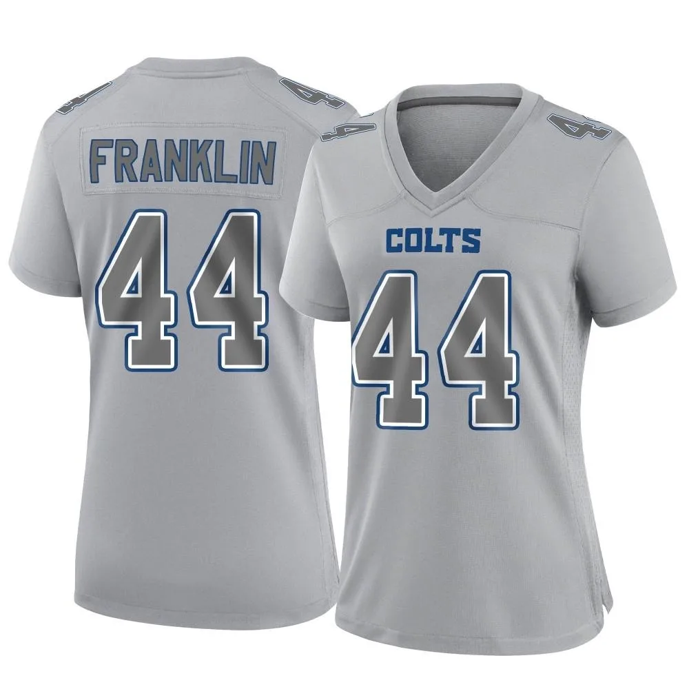 Women's Indianapolis Colts Zaire Franklin Nike Atmosphere Fashion Game Gray Jersey Women's Indianapolis Colts Zaire Franklin Nike Atmosphere Fashion Game Gray Jersey